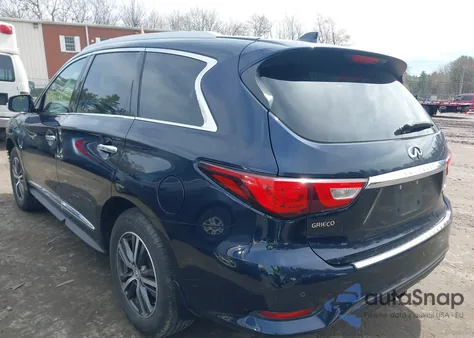 2016 Infiniti Qx60 from USA, damaged, VIN 5N1AL0MM0GC532670